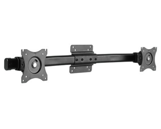 Smartgagu 싱글 모니터암 듀얼 확장 키트 브라켓 추가부품 강철 레일형 13 - 27인치 FL-2B, 1개