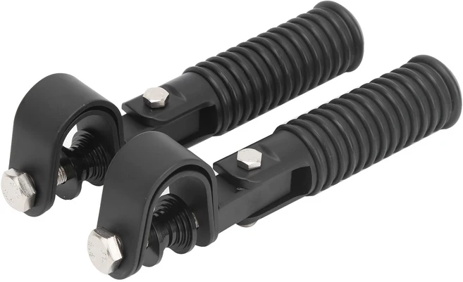 엔진 가드 풋 페그 오토바이 클램프 발받침 마운트 1 인치 크래시 바 26mm-31mm, 01 Option 2, 1개