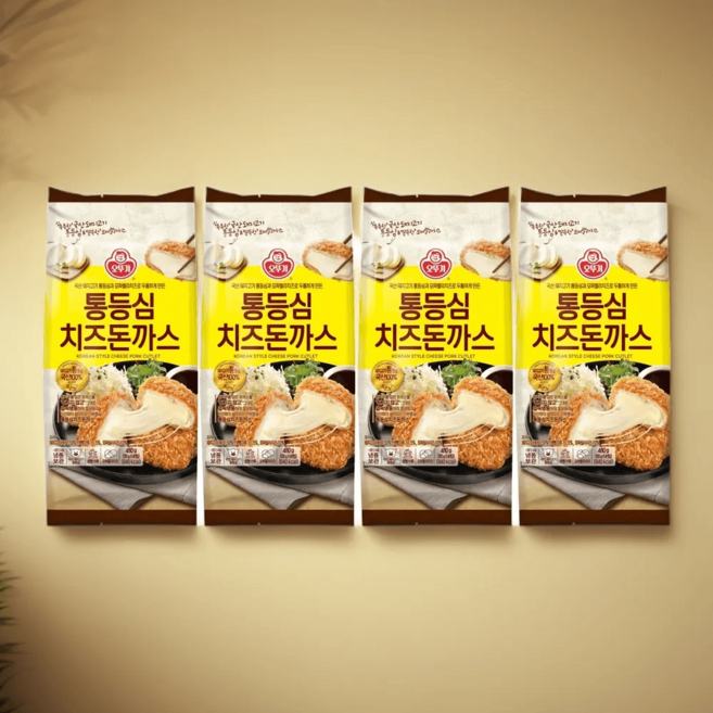 오뚜기 통등심 치즈돈까스 480g 두툼한, 4개