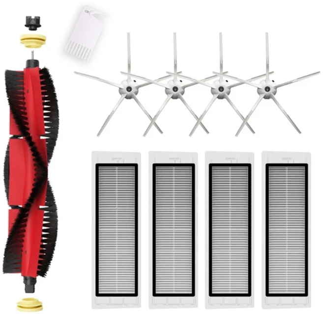 쿠쿠스토어 Xiaomi Roborock S MaxV MAX Pure 진공 청소기 부품 새 탈착식 메인 브러시 세척 가능 HEPA 필, 01 CHINA, 19 as the picture