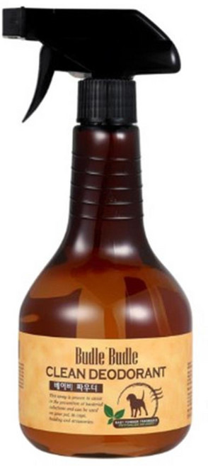 부들부들 클린탈취제530ml(베이비파우더) 냄새제거 고양이모래