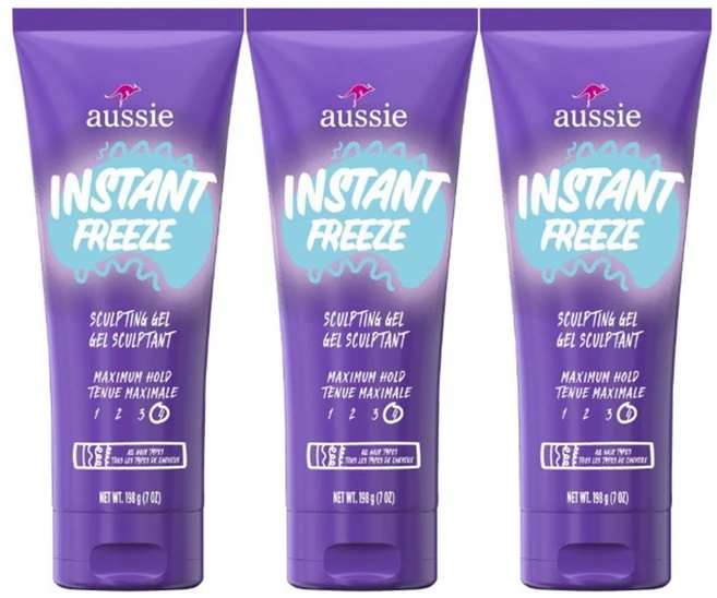 AUSSIE 오지 인스턴트 프리즈 젤 198g 3개 - 쿠팡