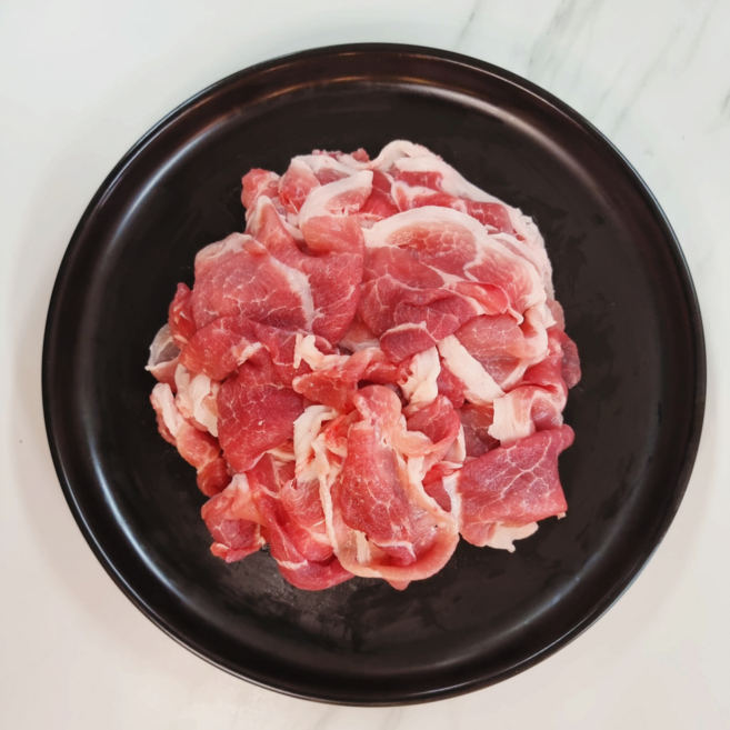 보람한돈 앞다리살 제육용 (냉동) 국내산 제육볶음용, 1개, 1kg