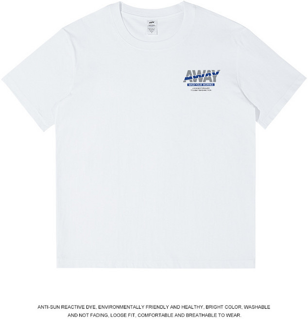 AOKADA 남녀공용 반팔티셔츠 프린트 10수반팔티 라운드 오버핏반팔티