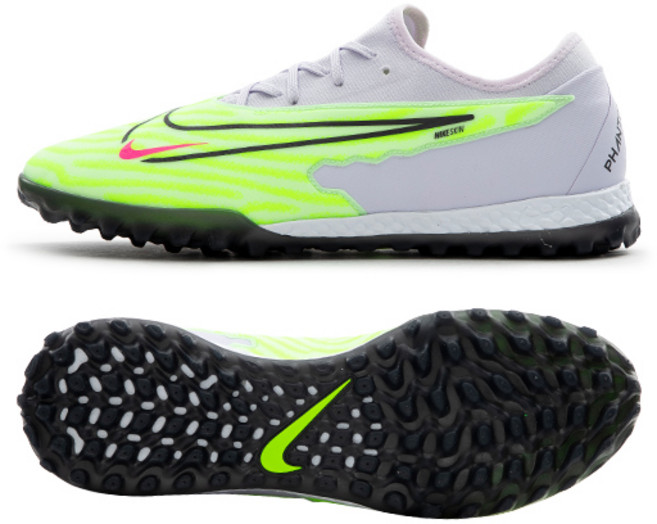 나이키 축구화 리액트 팬텀GX 프로TF(DD9466-705 화이트/그린)