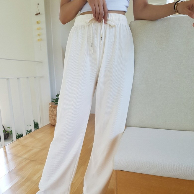 상상그이상 여성용 고무줄바지 벨벳 벨로아 통바지 긴 팬츠 간절기 데일리코디 밴딩 골덴소재 트레이닝팬츠 편한 홈웨어룩