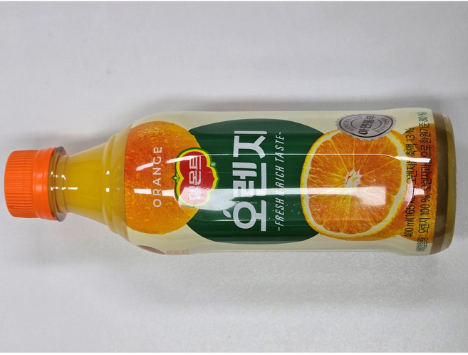 롯데칠성음료 델몬트 오렌지, 400ml, 9개