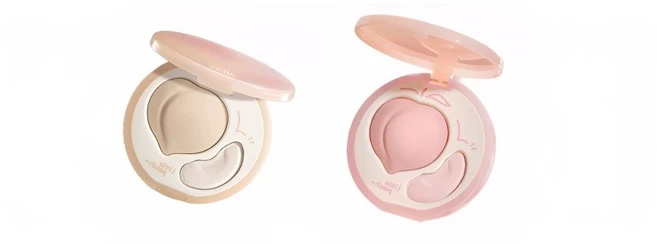 30초 눈물고랑 커버 더블컬러 하이라이터 팔레트 블링블링 젤리 섀도우 크림+파우더 타임 듀얼 하이라이트, 내추럴*1+핑크*2 - 쿠팡