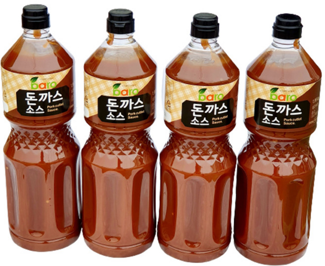 바로 오리지날 돈까스소스 돈가스소스, 1.95kg, 4개