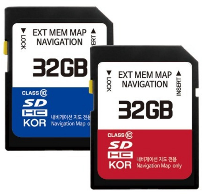 현대.기아 자동차 네비게이션 32GB SD 메모리카드 용량업그레이드, 기아전용SD카드, 1개