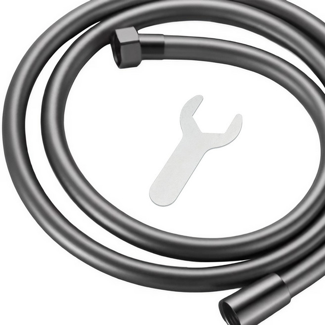 코어존 물때 없는 샤워기 호스, 그레이, 1.5m