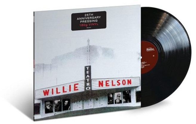 Willie Nelson Artist Vinyl 비닐 LP 레코드 Teatro 미국 발송