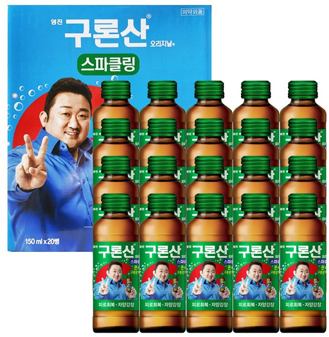 영진 구론산 스파클링/ 오리지날, 4개