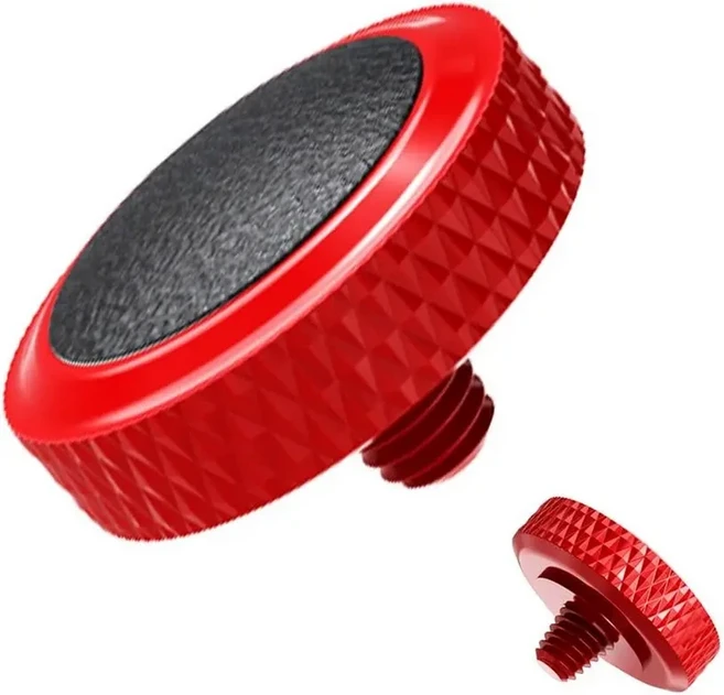 JJC 카메라 릴리즈 버튼 셔터 후지필름 X 하프 X-T50 III X100VI V용, 04 red black