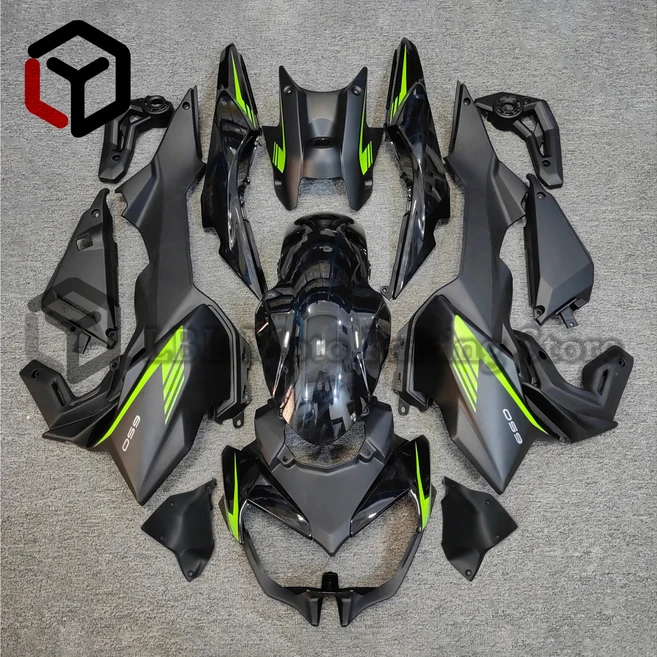 가와사키 Z 650 2020 오토바이 페어링 사출 몰드 페인트 ABS 플라스틱 차체 키트 세트, 16 Design-6