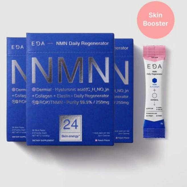 에가 NMN 스킨부스터 여성 NMN 고순도 99.9% 250mg, 1박스, 30회분 - 쿠팡