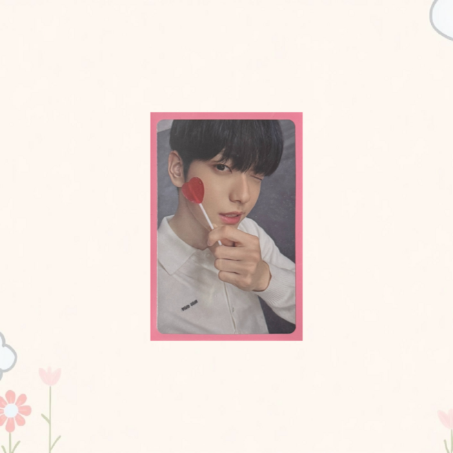 [포켓더스타]투바투 미니 7집 SANCTUARY 러버버전(앨포) 포카 TXT 별의 장 생츄어리 LOVER Ver 포토카드, 수빈
