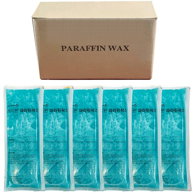 레드빈 파라핀왁스 멘솔 453g, 6개