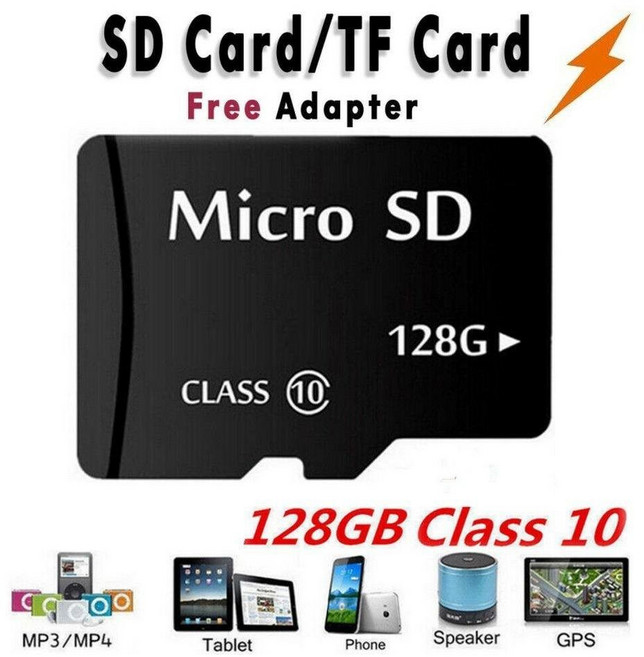 네비게이션 128GB 마이크로 SD 메모리 확장 카드 TF SDXC
