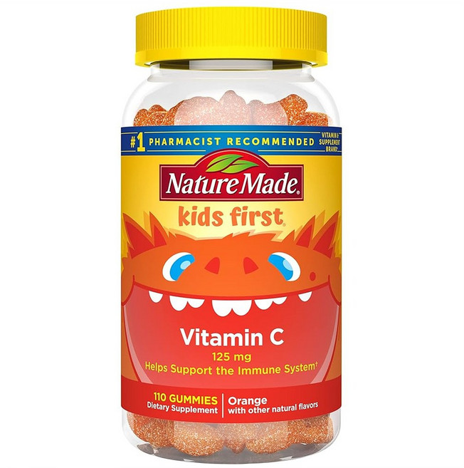 네이처메이드 키즈 비타민 C 125MG 젤리 110정, 1개