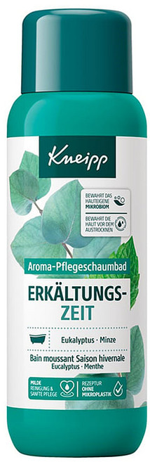 크나이프 아로마 케어 폼 배스 유칼립투스 민트 입욕제 400ml 3개