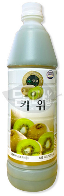청솔 키위 주스 835ml 음료베이스, 1개
