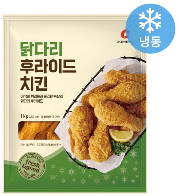 [마니커에프앤지] 닭다리후라이드 1kg, 1개