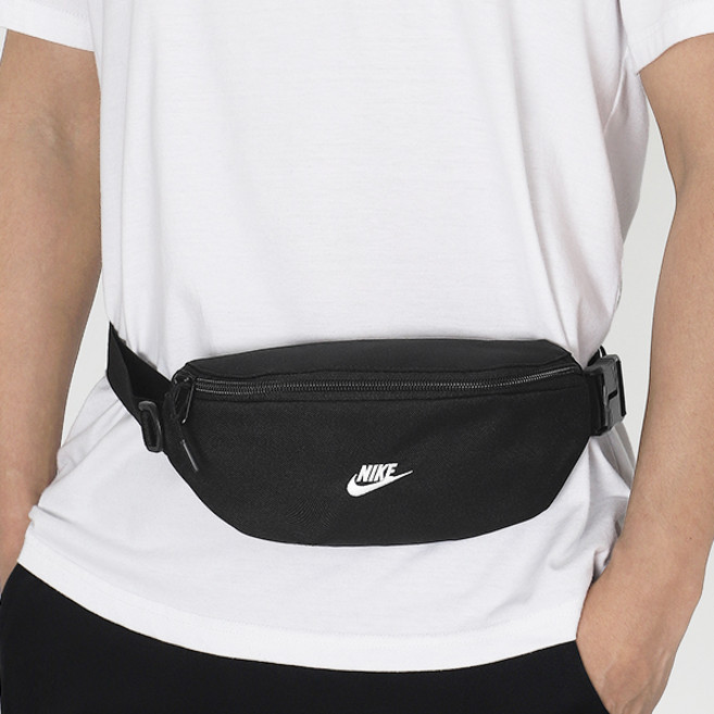 나이키 보조가방 미니크로스백 헤리티지2.0 웨이스트 팩 (1L), 1개, 블랙