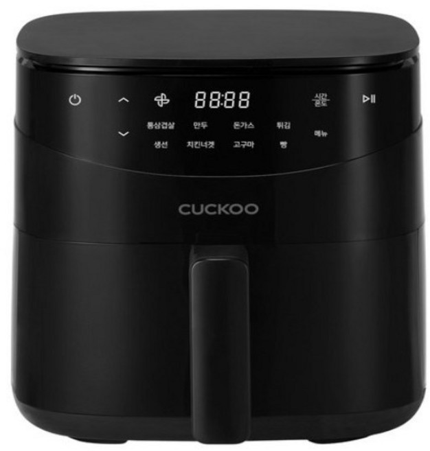 쿠쿠 미니 원터치 에어프라이어 3L, 블랙, (검수완료)Caf/n0310eb-cuckoo