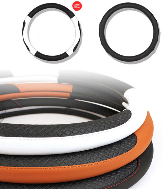 어썸카 구형아반테핸들커버 7종 2017트랙스핸들커버 가죽핸들카바 D컷 D라인 SM3ZE핸들카바 천연가죽핸들커버 공용사이즈 핸들집 더뉴그랜저 펠리세이드 2020K5 신형K5 티볼리 셀토스토요타벤자, 03. 이탈리안바치오핸들커버 - 블랙