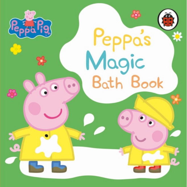 Peppa Pig 魔法泡泡洗澡書 變色書, 詳見詳細資訊