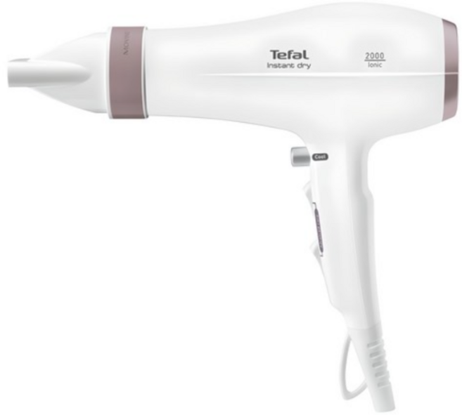 테팔 프리미엄 케어 무빙에어 헤어드라이어 HV6076K0 2200W, 2단계 (HV6076K0)