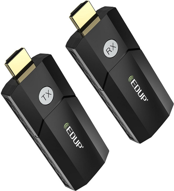 HD 4K 무선 HDMI 송신기 수신기 동글 키트 익스텐더 무선 HDMI 송수신기, 송신기 및 수신기, 1개