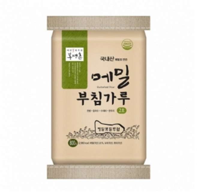 봉평촌 메밀 부침가루 2호 20%, 1개, 800g