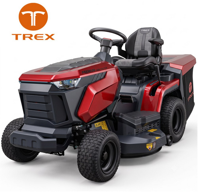 트렉스 T92H 승차식 엔진 잔디깍기 452cc 승용모아 제초기 잔디깍는기계, 1개