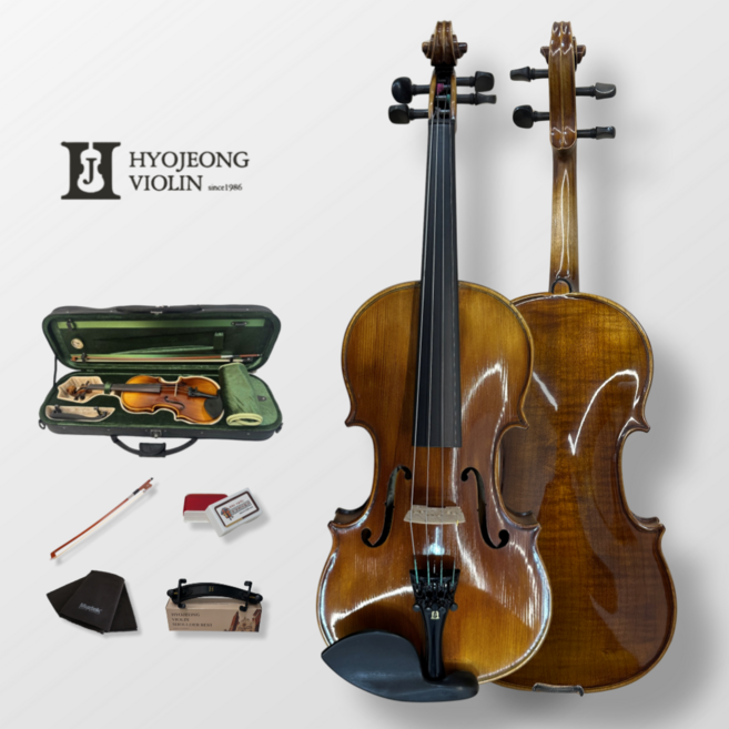 효정 바이올린 HV250 입문용 연습용 풀패키지, 3/4 사이즈, 1개