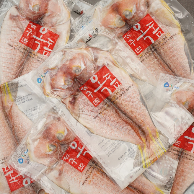 [인기 사이즈] 제주어가 명품 대왕 참옥돔 220g이상 / 가장 있는 사이즈, 4개