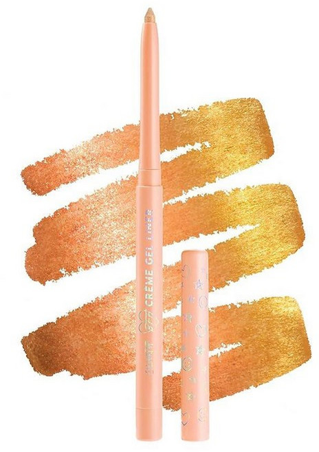 Colourpop ColourPop Crème 젤 방수 크롬 아이라이너 - 18시간 착용 매트 및 메탈릭 마감의 울트라 피그먼트 펜슬 얼룩 방지 비건 동물 실험 없음 액틴, Movie Star