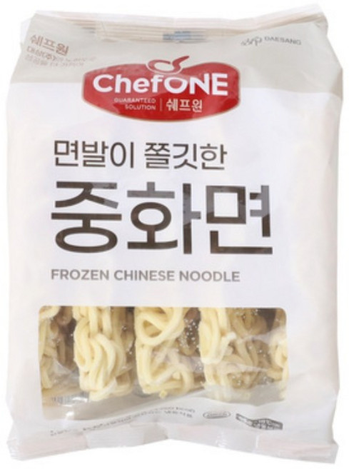 쉐프원)냉동 중화면 1.15kg, 100개