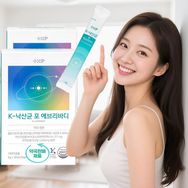 [약국판매제품]특허K낙산균 온가족프로바이오틱스 마이크로바이옴 K(케이)낙산균 포 에브리바디, 2박스, 30정