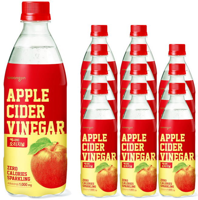 웅진 애사비 오리지널 500ml 12개