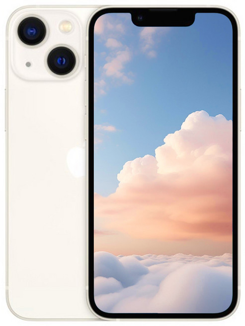 i폰 13 미개봉 새제품, 256GB, 흰색 모델색