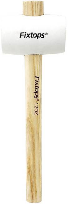 픽스톱 참 고무망치 탑락 기능 화이트, 1개, 12oz 400g