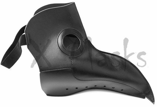 가면 새부리 까마귀 흑사병 마스크 코스튬 역병의사마스크 의상 액세서리, 4. 클래식 플라잉 이글 B