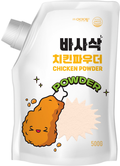 아이엠소스 바사삭 치킨 파우더 튀김가루, 1개, 500g