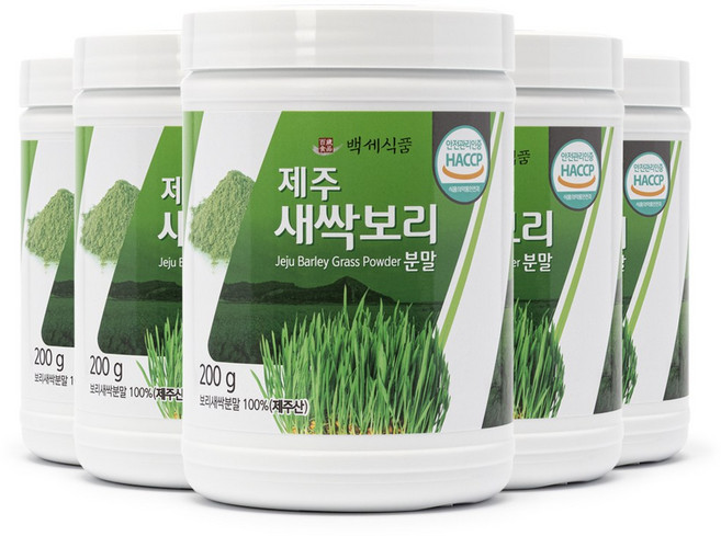 제주 새싹보리 분말가루 200g HACCP 인증제품, 1개