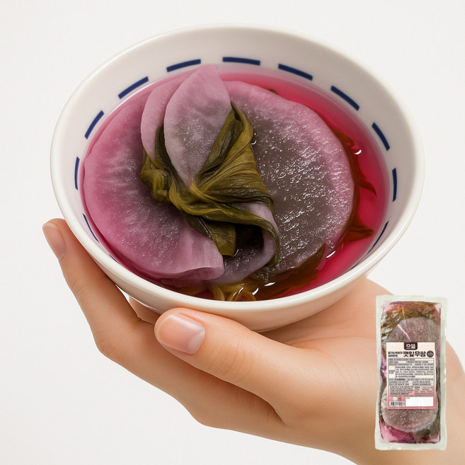 으뜸 딸기&복분자 넣어만든 깻잎무쌈, 500g, 2팩