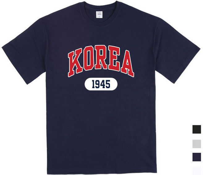 폴앤폴 KOREA 릴렉스핏 남여공용 반팔 20수 4컬러