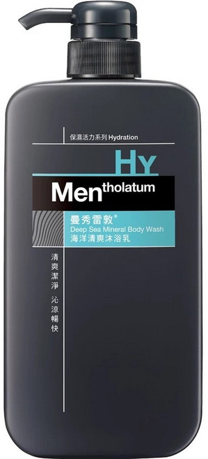 曼秀雷敦 男仕海洋清爽沐浴乳 保濕活力系列, 1個, 650ml