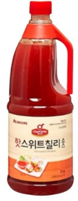 업소용 식당 식자재 재료 핫스위트칠리소스 2kg, 6개